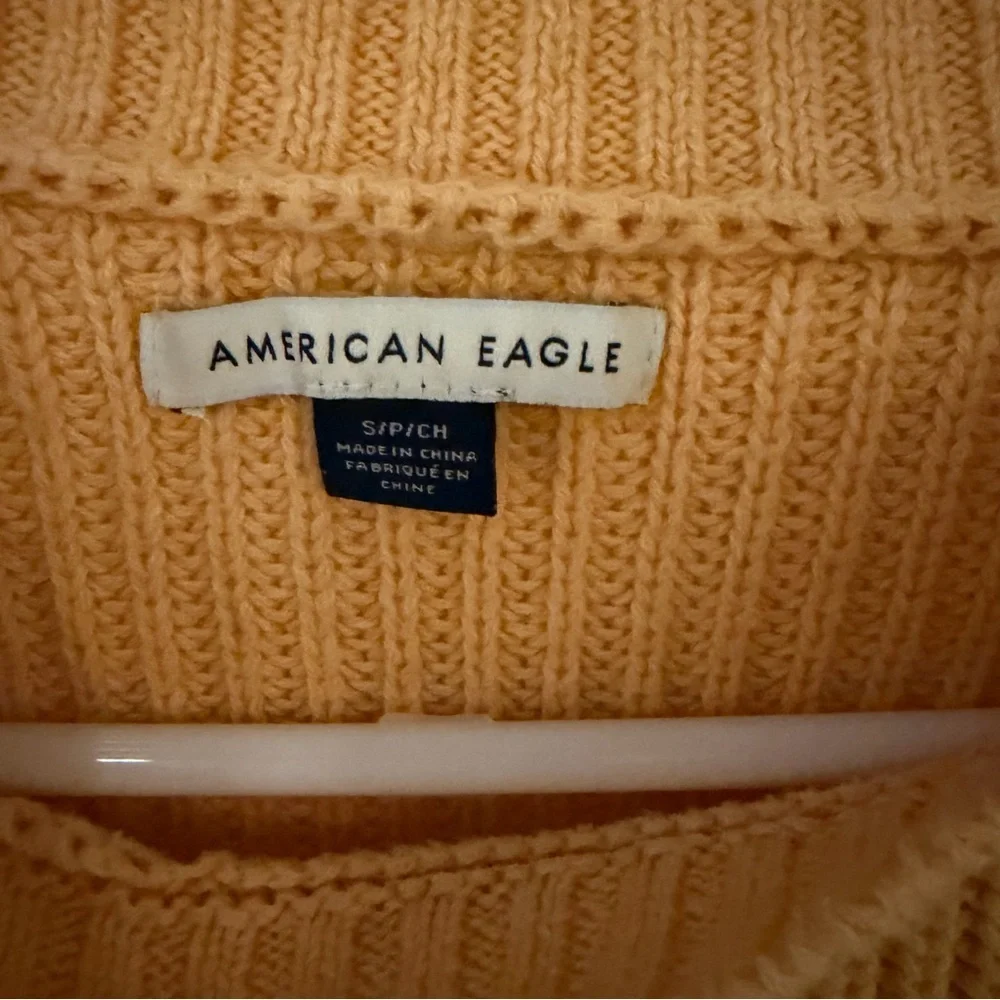 Cozy oversized orange Sweater - Picture 4 of 4